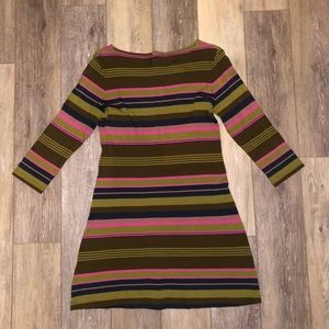Patagonia Organic Cotton Casual Striped Dress